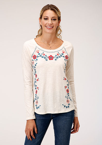 Roper - Women's 1286 Cotton Jersey Long Sleeve