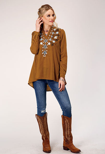 Roper - Women's 1878 Poly Velvet Tunic