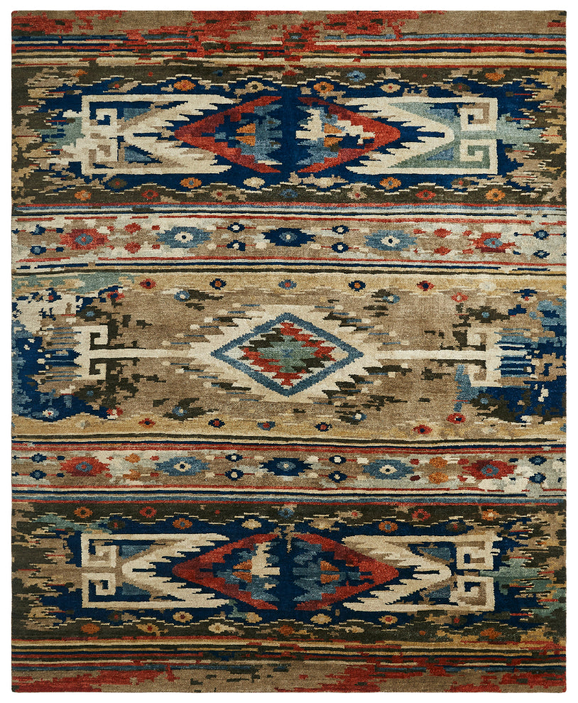 High Desert Area Rug - Denim