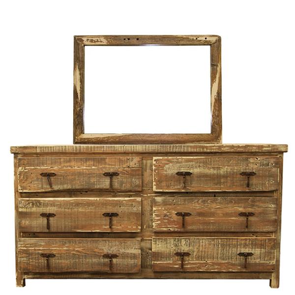 Antique White Mirror (Mirror Only)