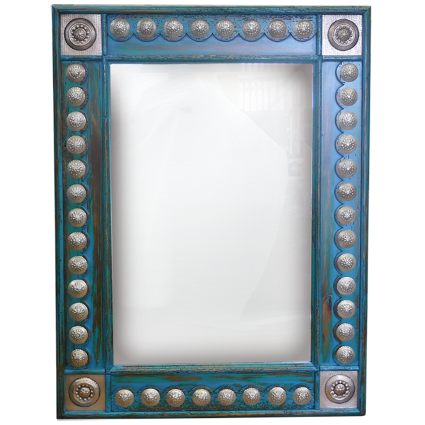 Wildflower Glen Handcrafted Mirror