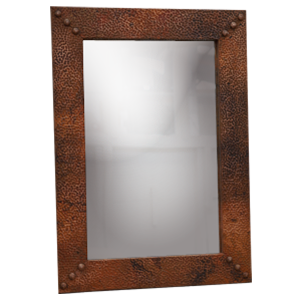 Wagon Spur Handcrafted Mirror