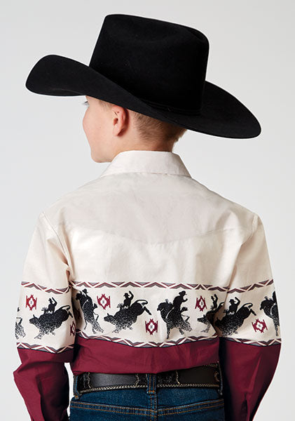 Roper Vintage Collection - 1905 Bull Aztec Border