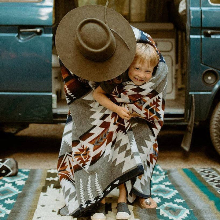 Mica Aztec Reversible Blanket