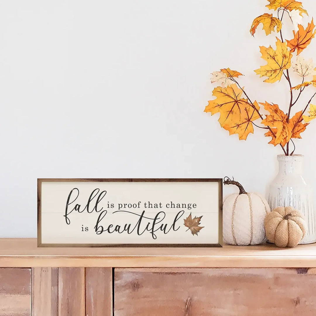 Fall Is Proof White