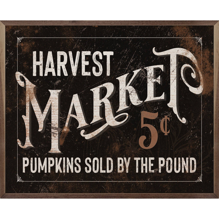Harvest Market 5 Cents Black