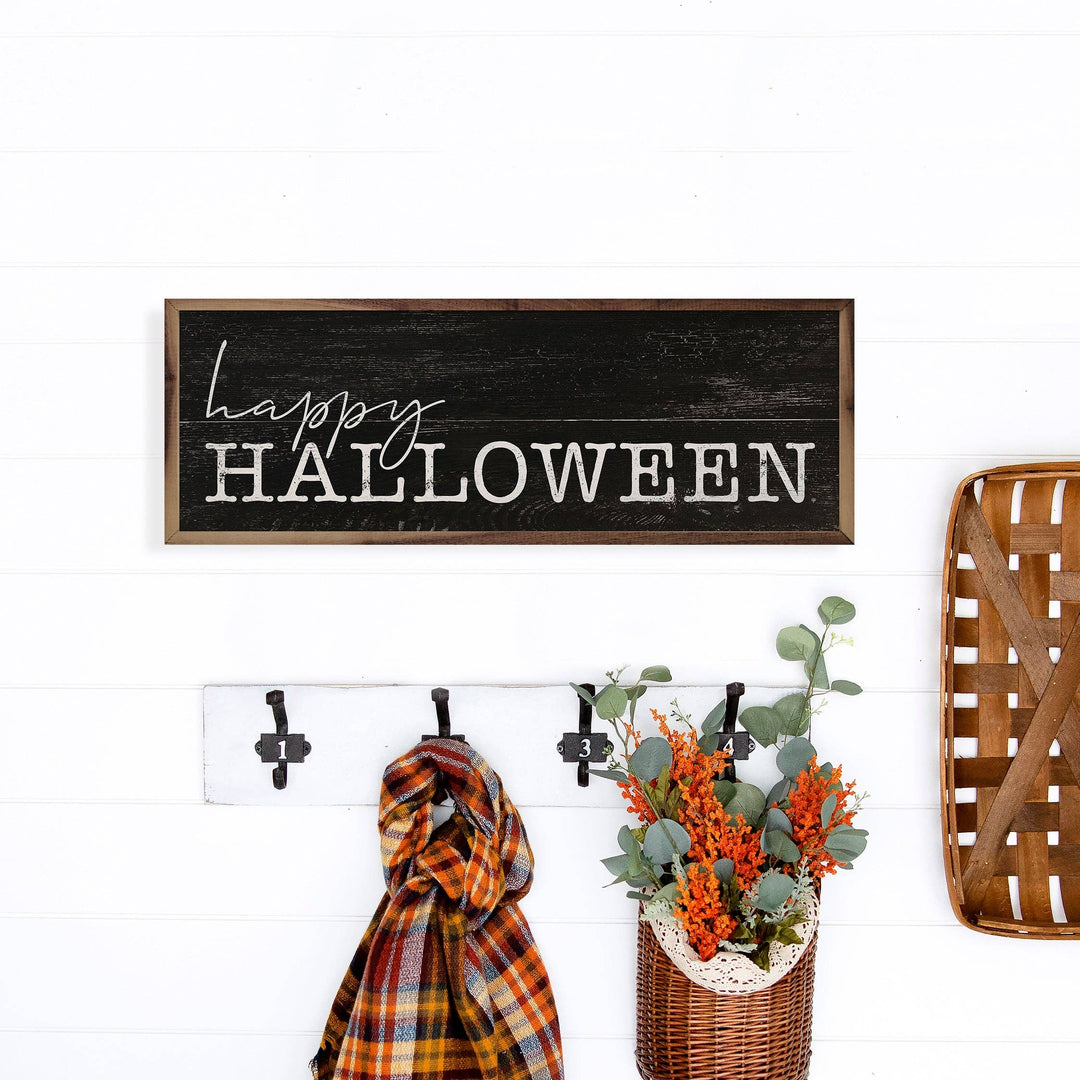 Happy Halloween Black