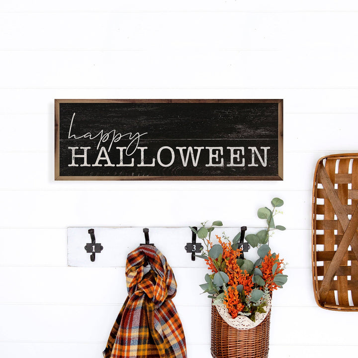 Happy Halloween Black