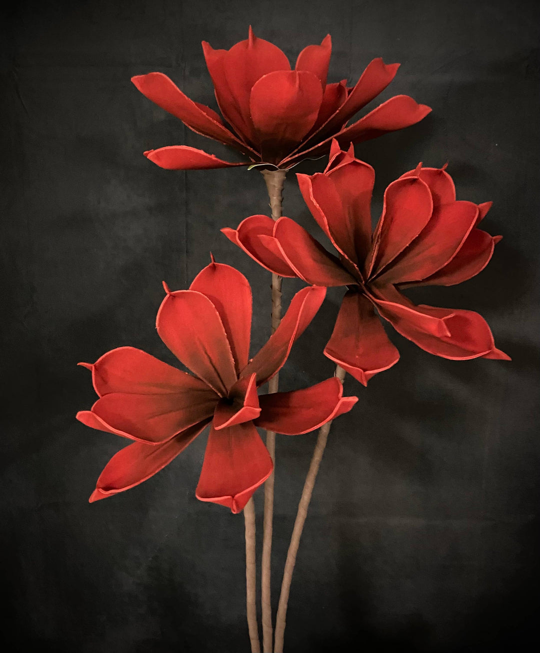 CRIMSON RED FOAM FLOWER