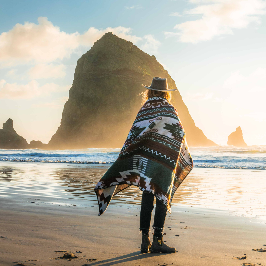 Quilotoa Aztec Reversible Blanket