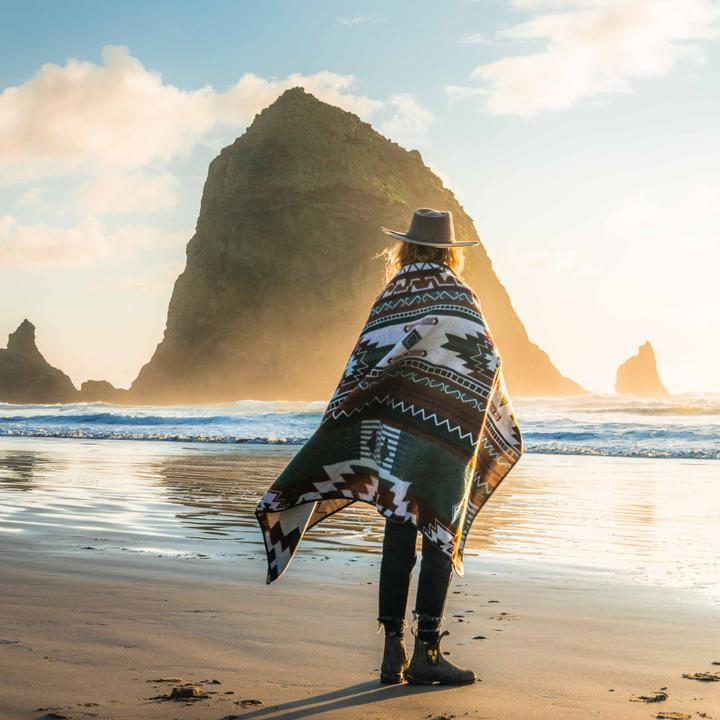 Quilotoa Aztec Reversible Blanket