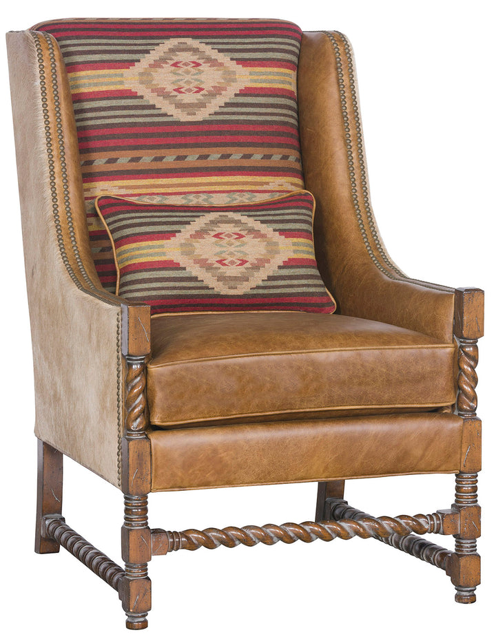 Canyon Crest Wingback Stationary Accent Chair