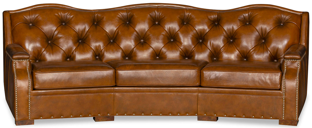Cattleman's Bourbon Tufted Sofa