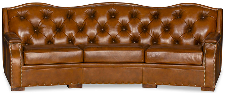 Cattleman's Bourbon Tufted Sofa