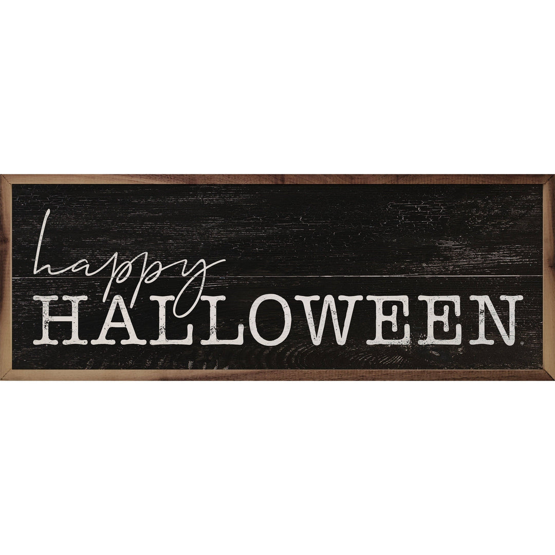 Happy Halloween Black