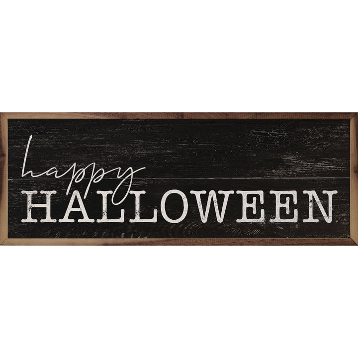 Happy Halloween Black