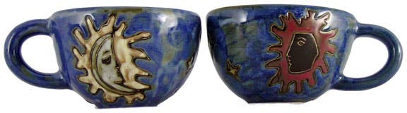 Mara Latte Mug - Celestial Blue