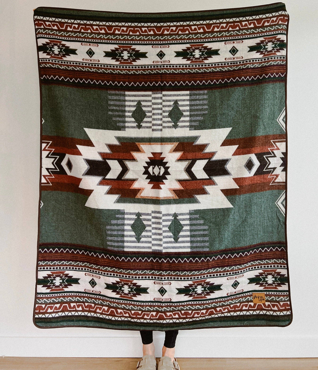 Quilotoa Aztec Reversible Blanket