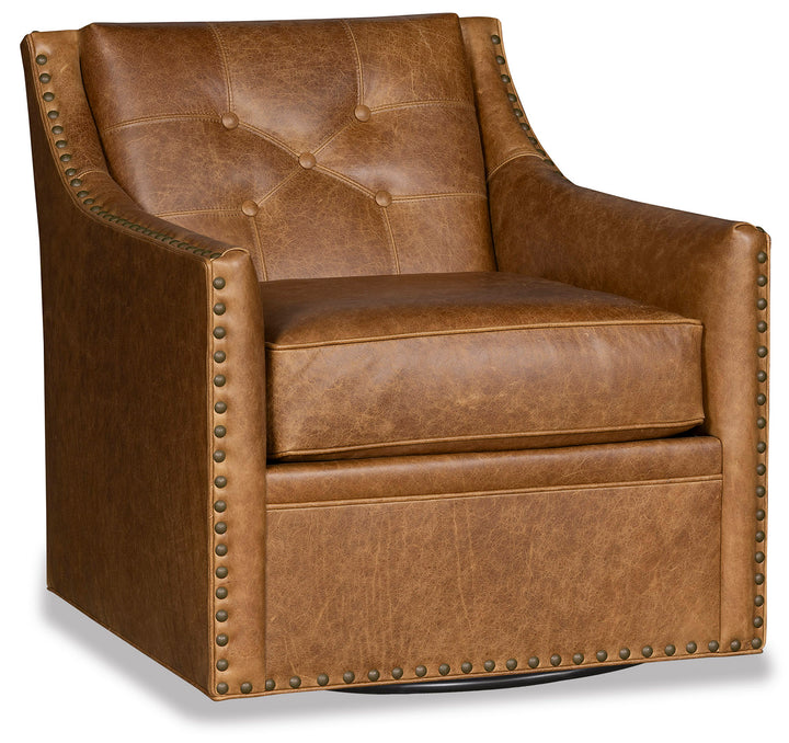 The Silverado Tuft Swivel Accent Chair