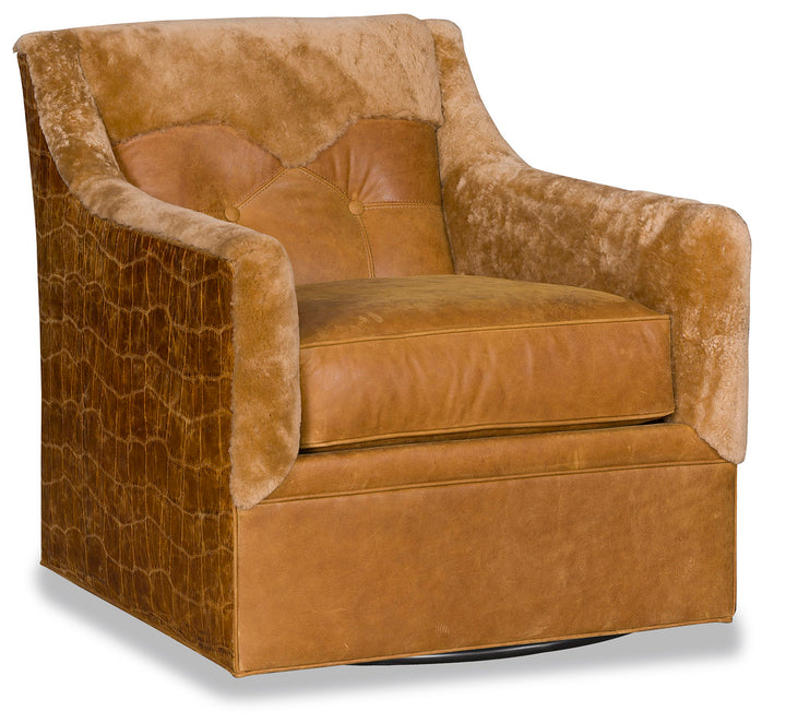 The Desert Drake Swivel Accent Chair