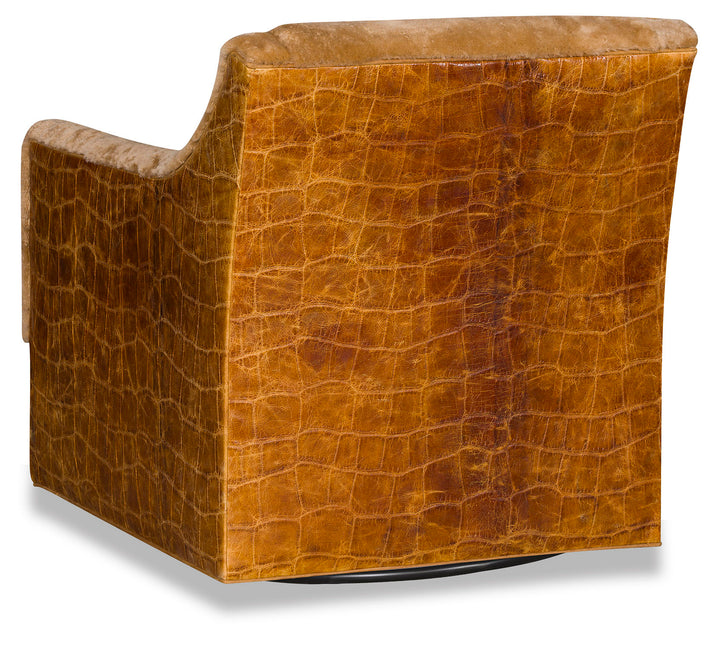 The Desert Drake Swivel Accent Chair