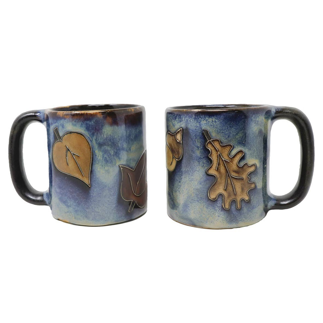 Mara Stoneware Leaves Mug