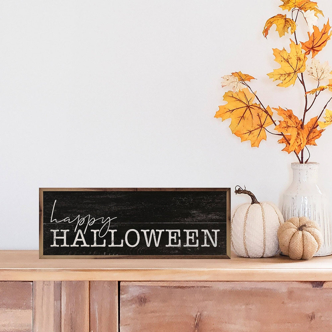 Happy Halloween Black