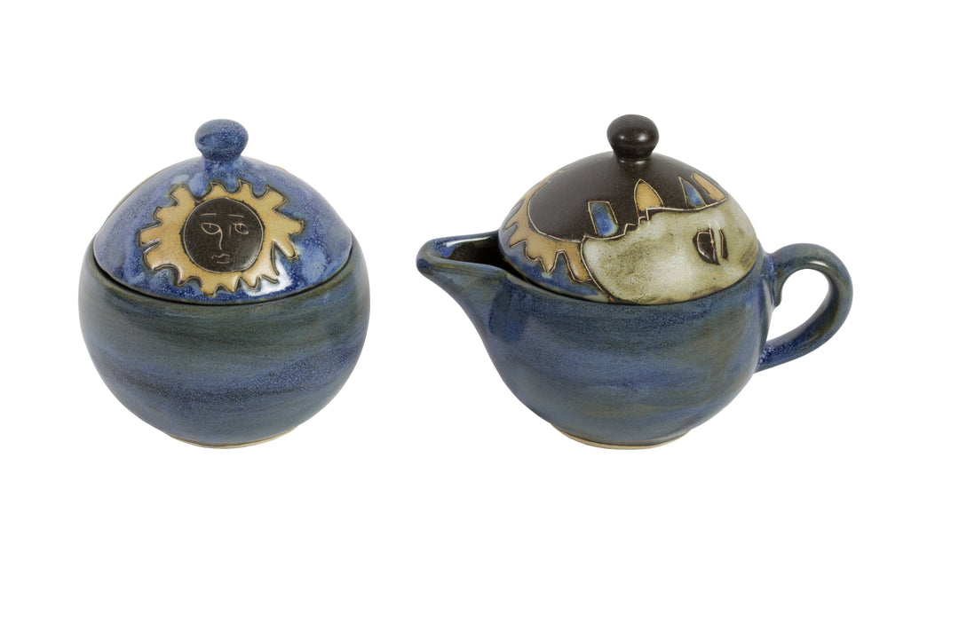 Mara Creamer & Sugar Set - Celestial Blue
