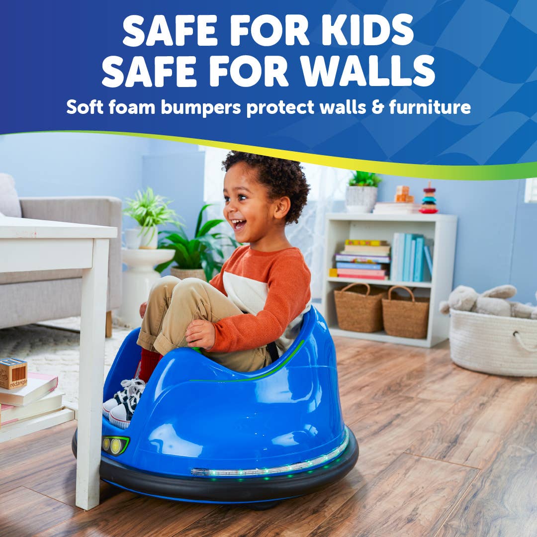 FunPark Electric Bumper Car 6V (V1) Blue/Green