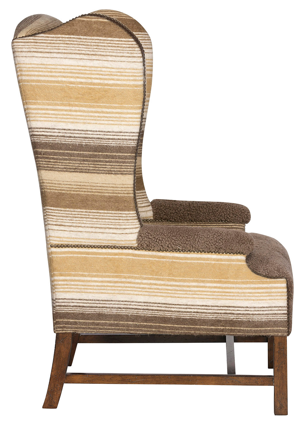 The Mesa Curl Wingback Chair