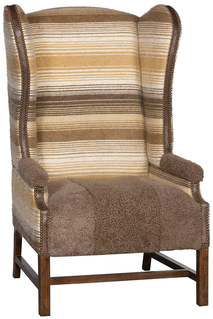 The Mesa Curl Wingback Chair
