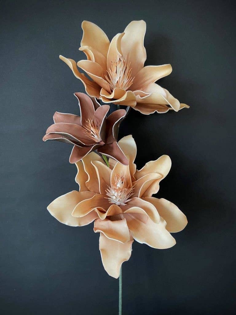 Beige Foam Flower 35x17"
