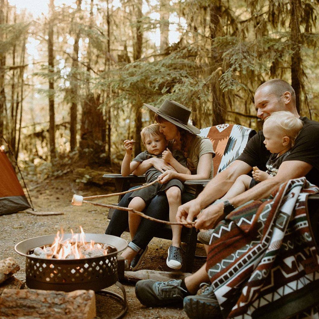 Quilotoa Aztec Reversible Blanket