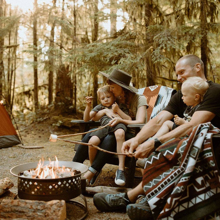 Quilotoa Aztec Reversible Blanket