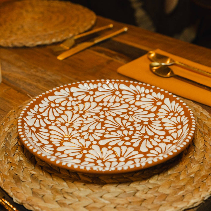 Cinnamon Brick Talavera Set