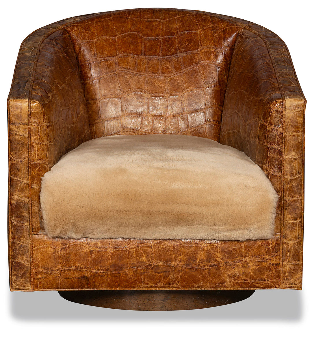 Croc Creek Swivel Accent Chair