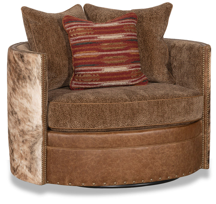 Homestead Haven Swivel Accent Chair