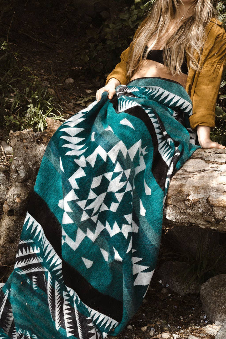 Manta Aztec Reversible Blanket