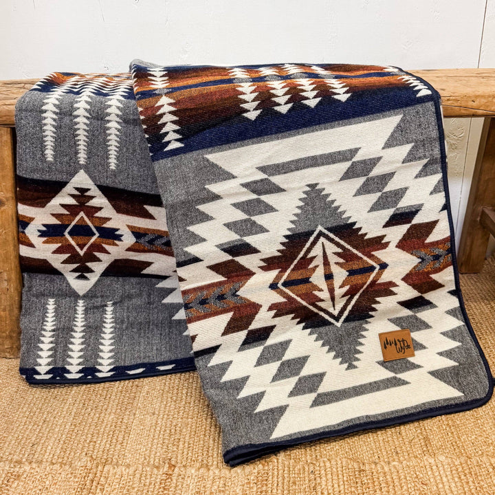 Mica Aztec Reversible Blanket