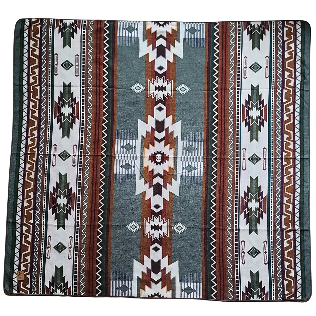 Quilotoa Aztec Reversible Blanket