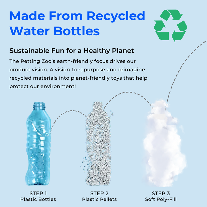 6" Lollyplush Red Fox w/14" Rainbow Lollipop