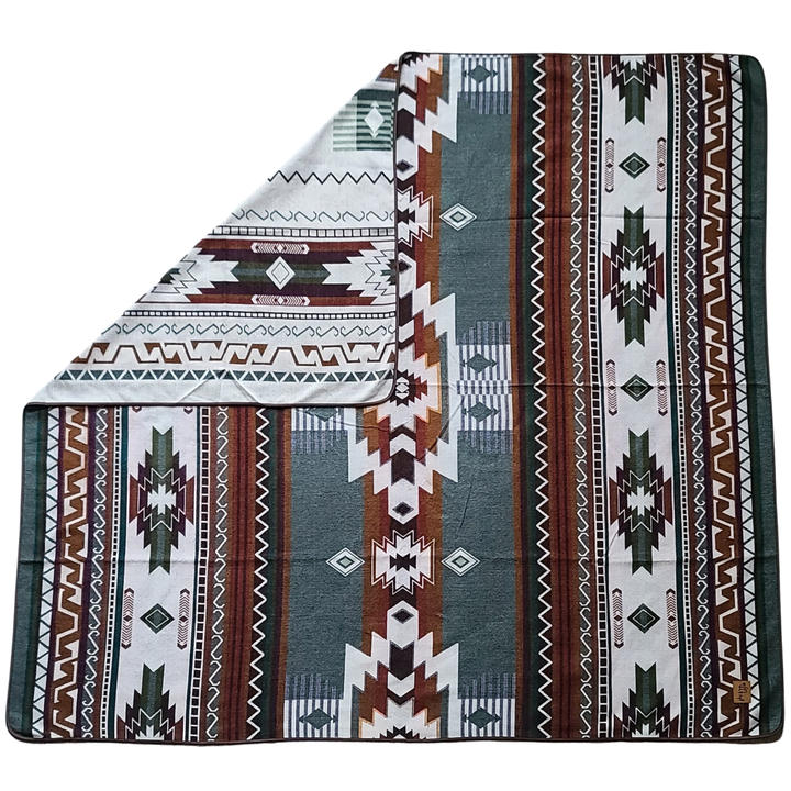 Quilotoa Aztec Reversible Blanket