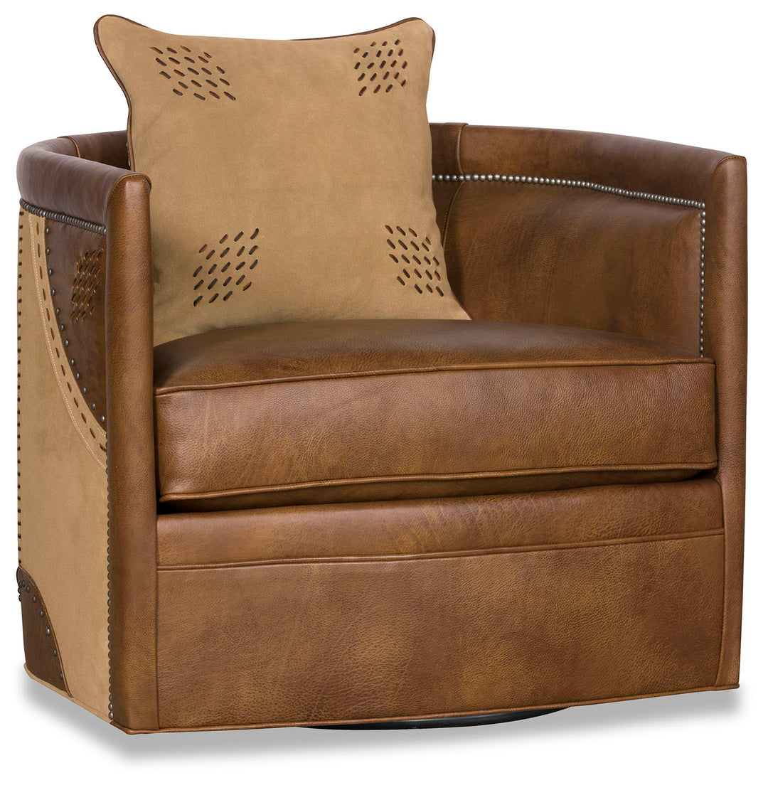 Desert Caballero Swivel Accent Chair