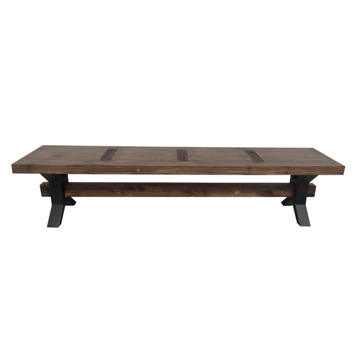 Riverside Dark Walnut Dining Room Bench