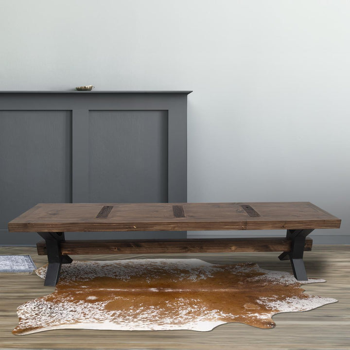 Riverside Dark Walnut Dining Room Bench
