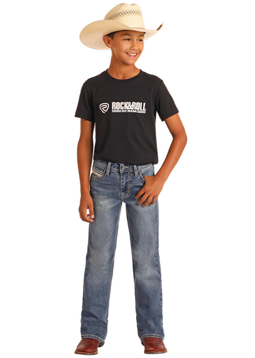 Rock & Roll Boy's Jean - Medium Vintage 203