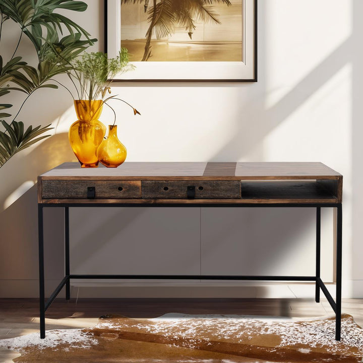 Riverside Dark Walnut Desk