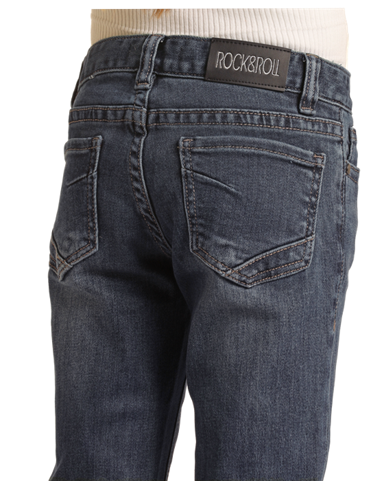 Rock & Roll Girls Jean - Vintage Dark Trouser