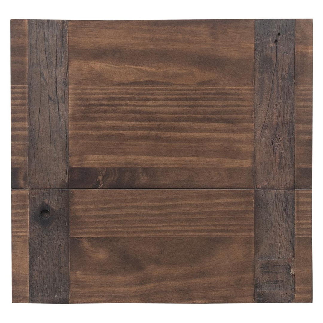 Riverside Dark Walnut Trunk End Table
