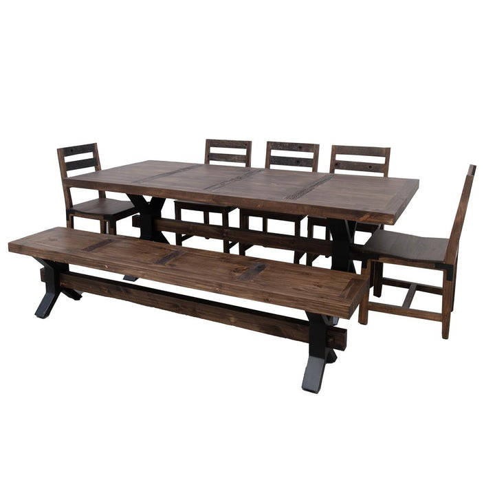 Riverside Dark Walnut Dining Table
